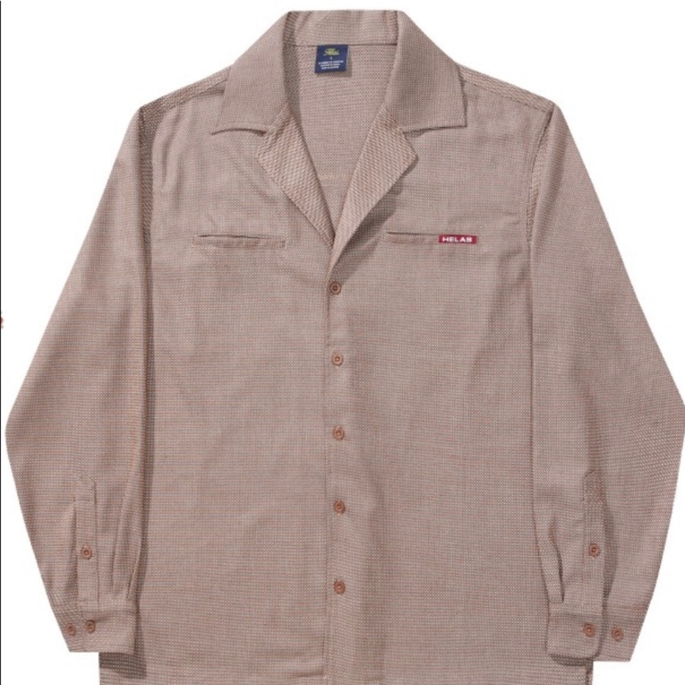 Helas Miami Long Sleeve shirt. Rusty color. New with tags. Size large